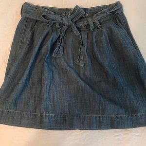 Old Navy Denim Skirt with bow